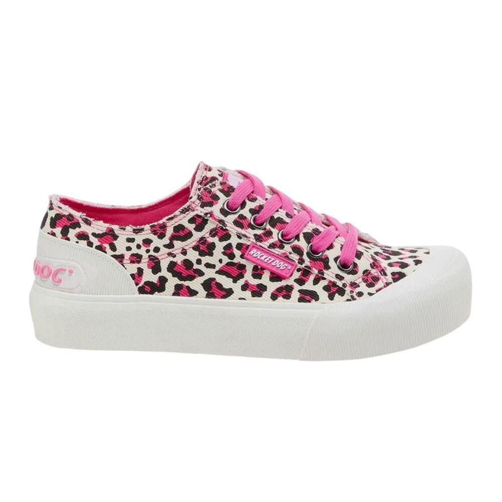 Rocket Dog Womens/Ladies Jazzin Plus Platform Sneakers / Pink